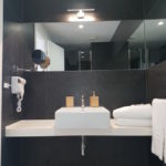 deluxe studio bathroom with terrace